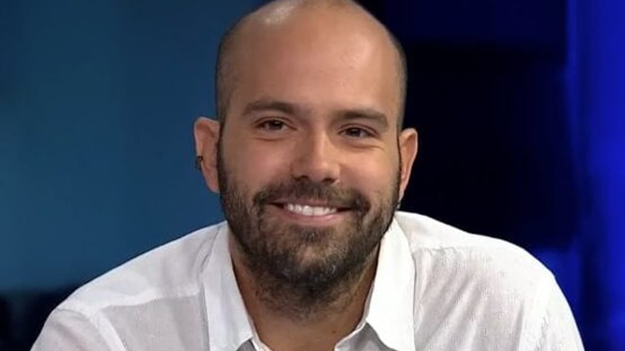 Lucas Gutierrez brinca com final do Mundial: Flamengo x Botafogo na Zona Mista.