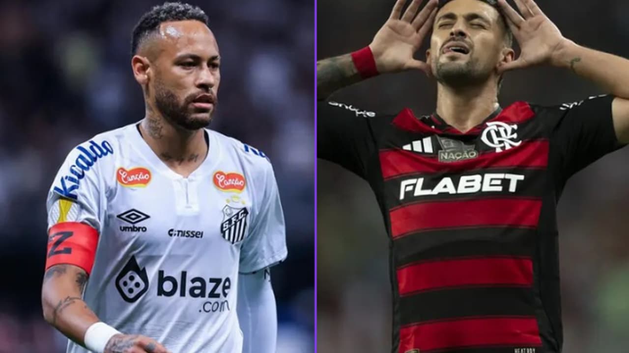 Jornalistas debatem: Arrascaeta do Flamengo x Neymar do Santos