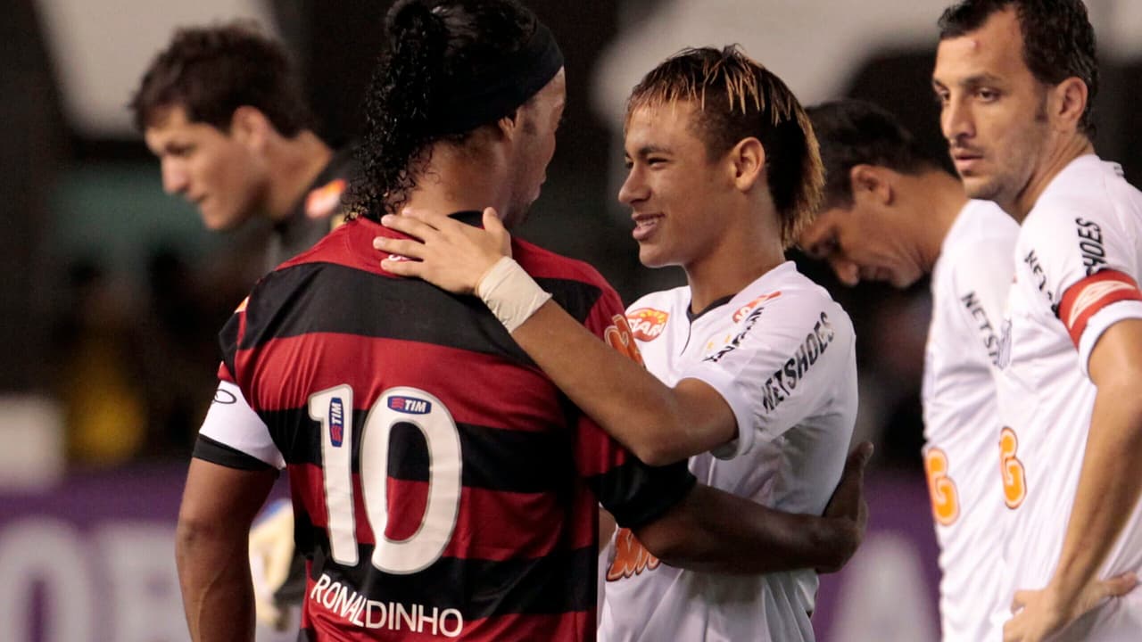 Pelo Santos, Neymar reencontra o Flamengo, adversário histórico