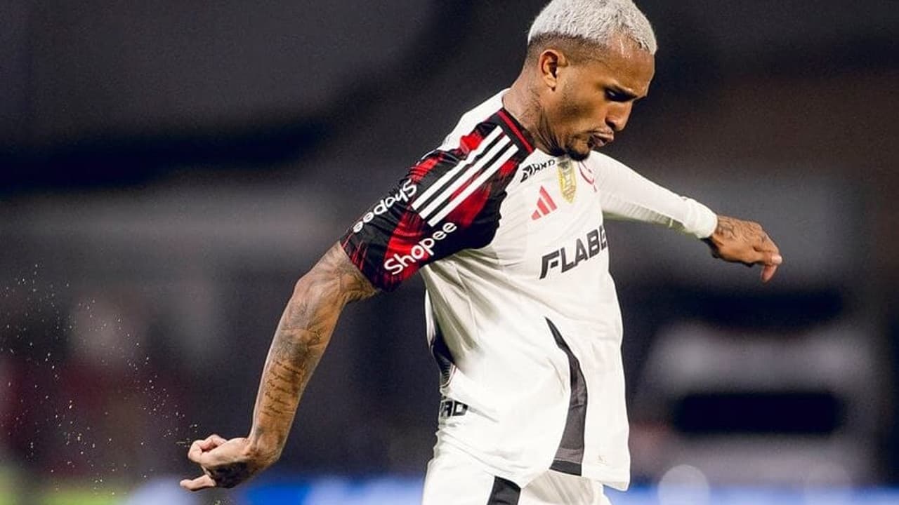 Europeus impressionados com atuação de Wesley, do Flamengo, no Brasileirão: Acabou