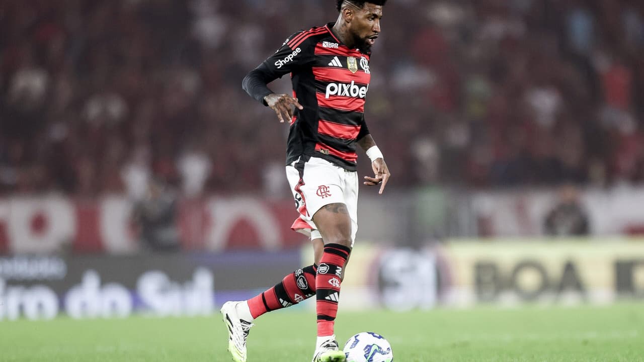 Emerson Royal mira estreia na Libertadores em duelo entre Flamengo e Internacional.