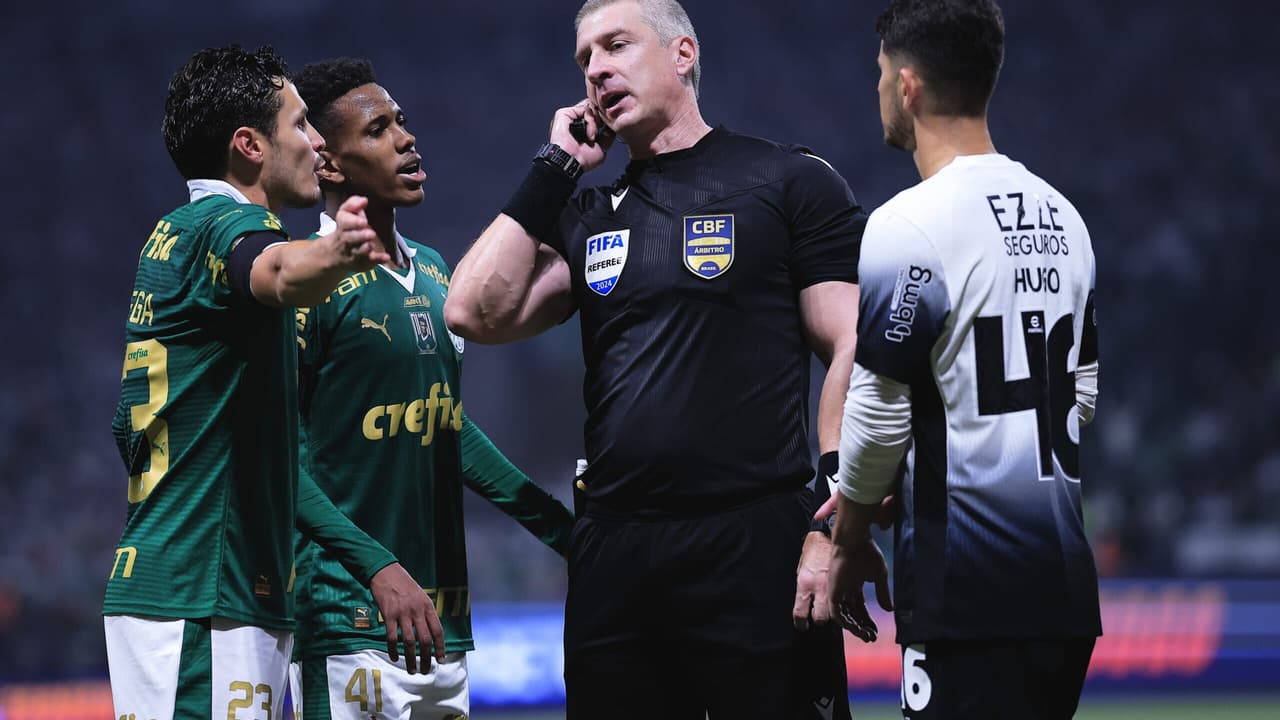 Árbitro Escalado Para O Derby Alvo De Protesto Do Corinthians