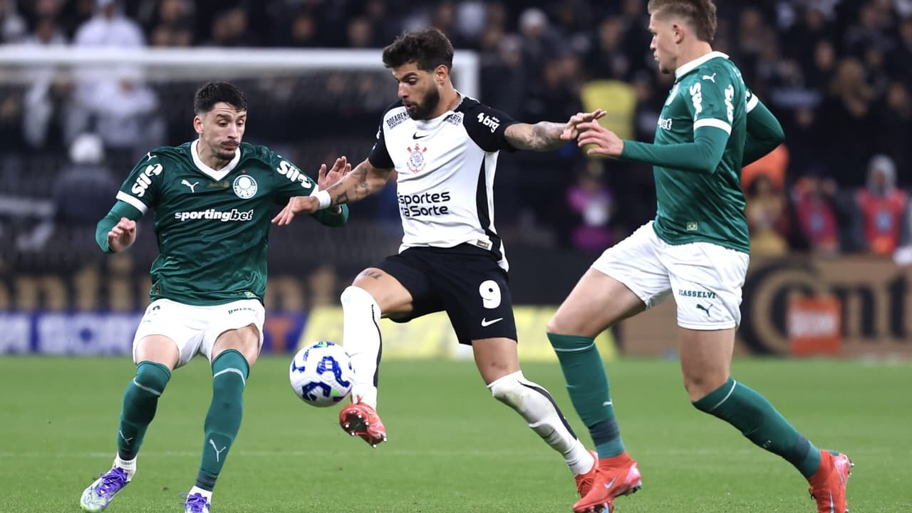 Palpite da redação do Lance! para o duelo entre Corinthians e Palmeiras