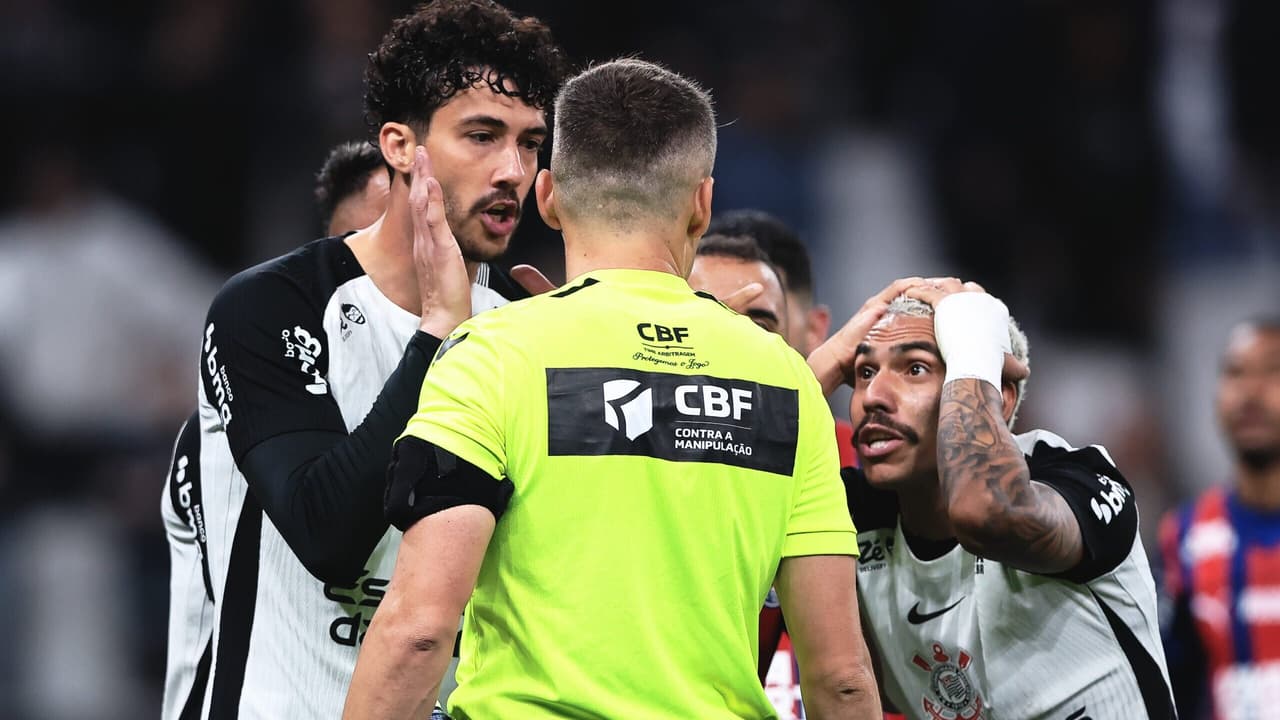 CBF divulga áudio de checagem de 9 minutos em gol do Corinthians