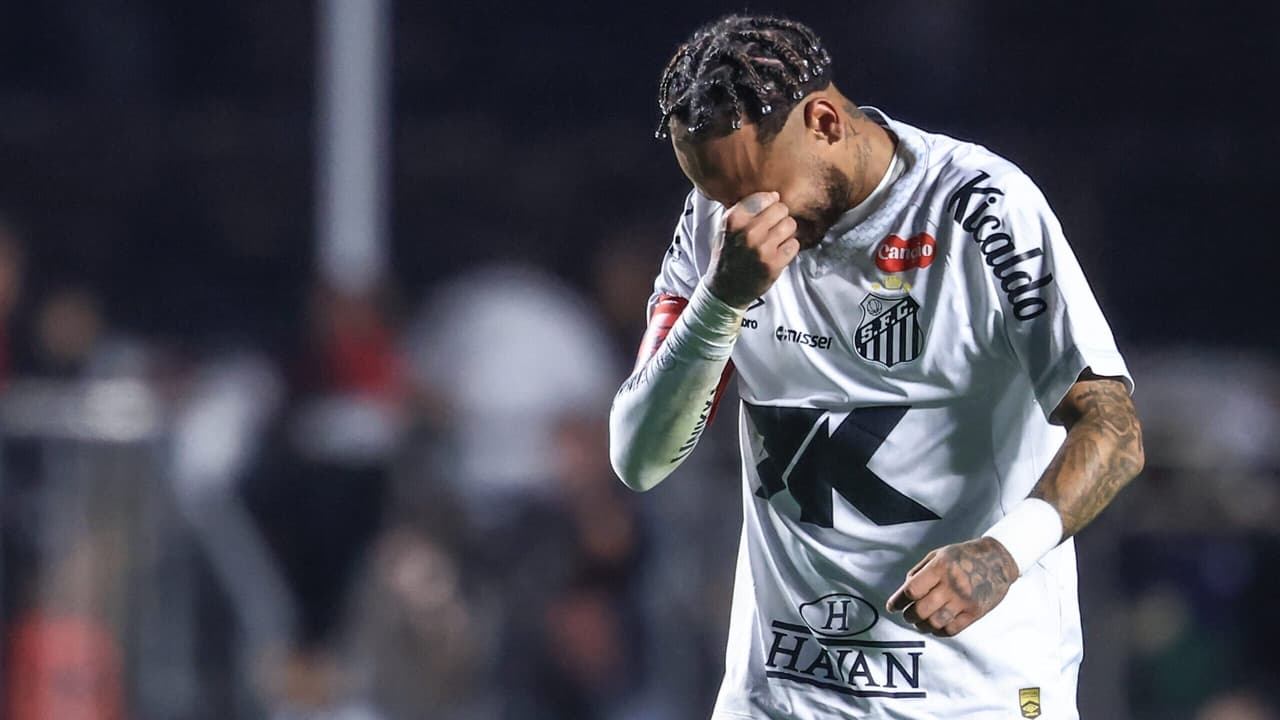 Jornal europeu analisa momento do Santos de Neymar: 'De volta ao inferno'