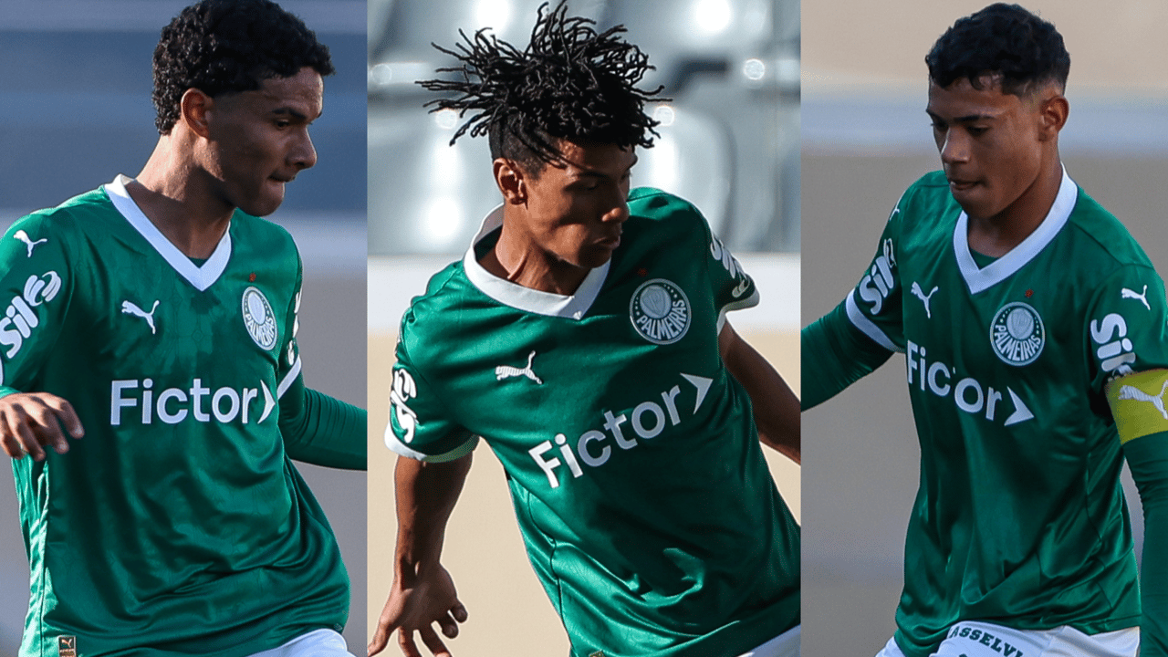 Trio do Palmeiras convocado para seleção sub-17: conheça os nomes destacados.