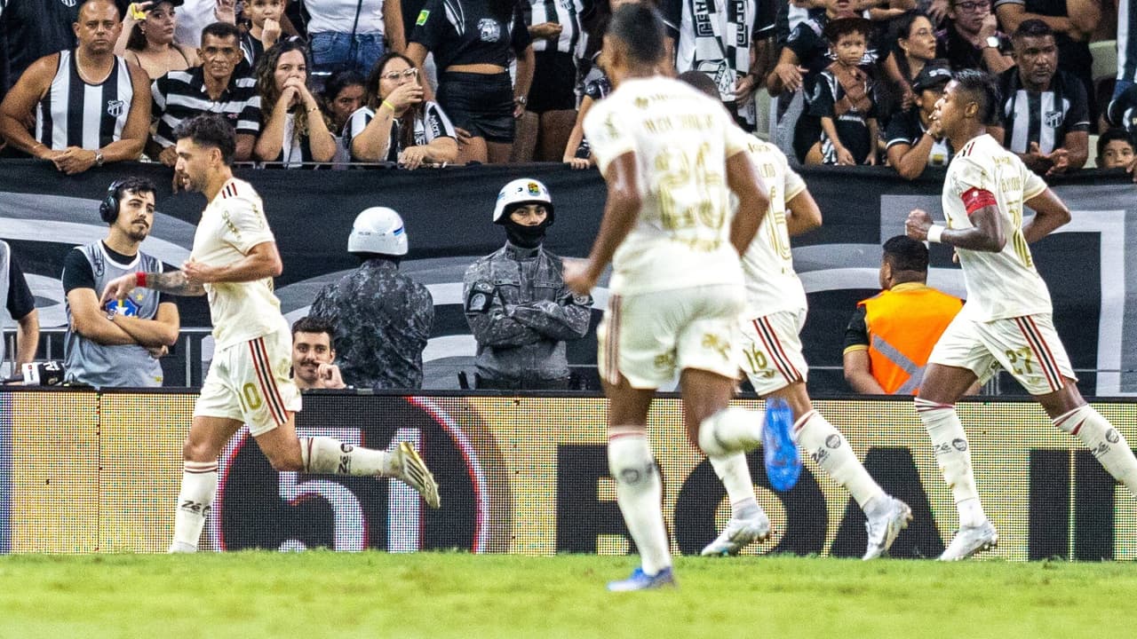 Destaques se destacam no empate entre Ceará e Flamengo