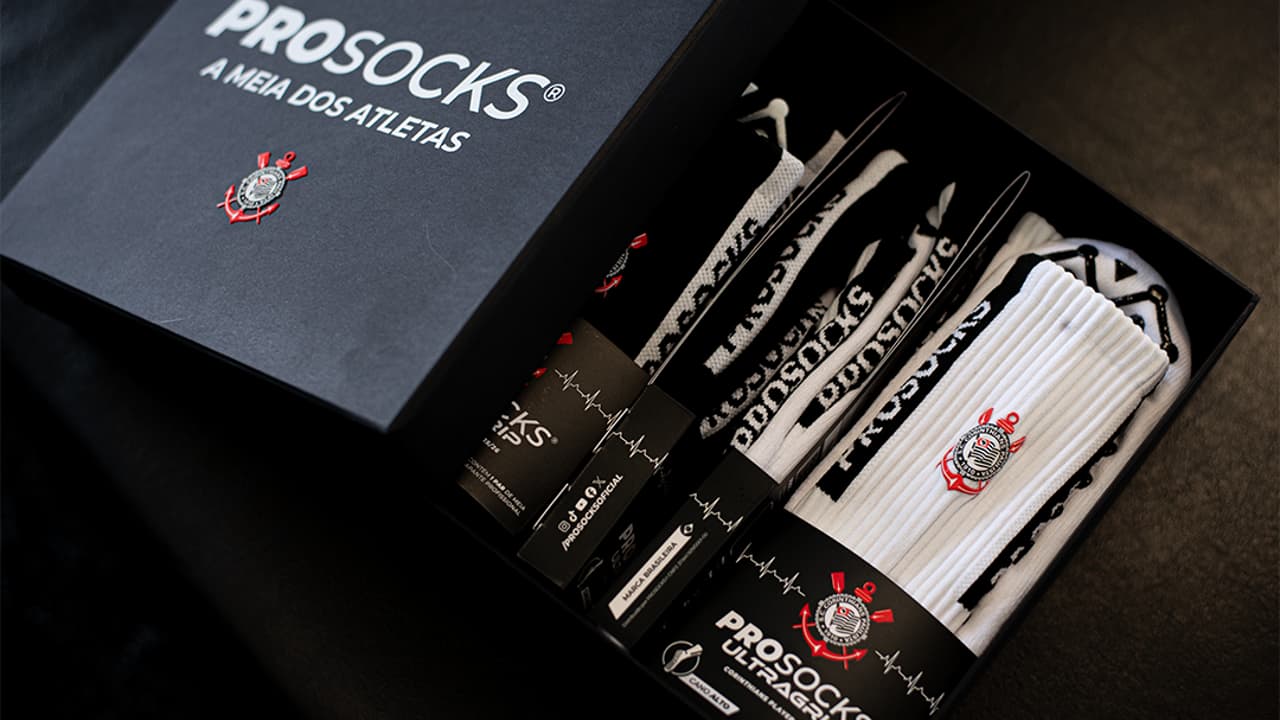 Prosocks fecha licenciamento com clubes brasileiros, incluindo Corinthians.