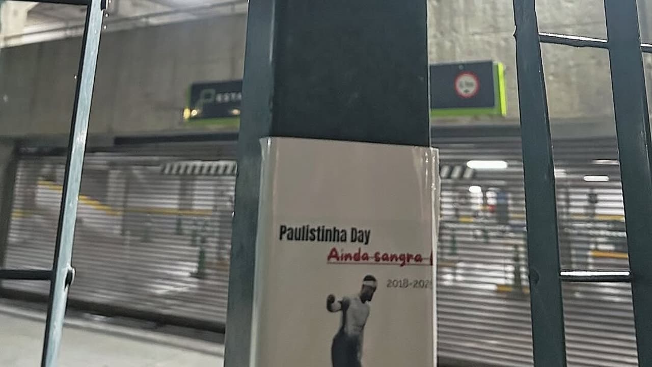 Provocação da Torcida Corinthiana ao Palmeiras com Faixas e Cartazes no Clássico