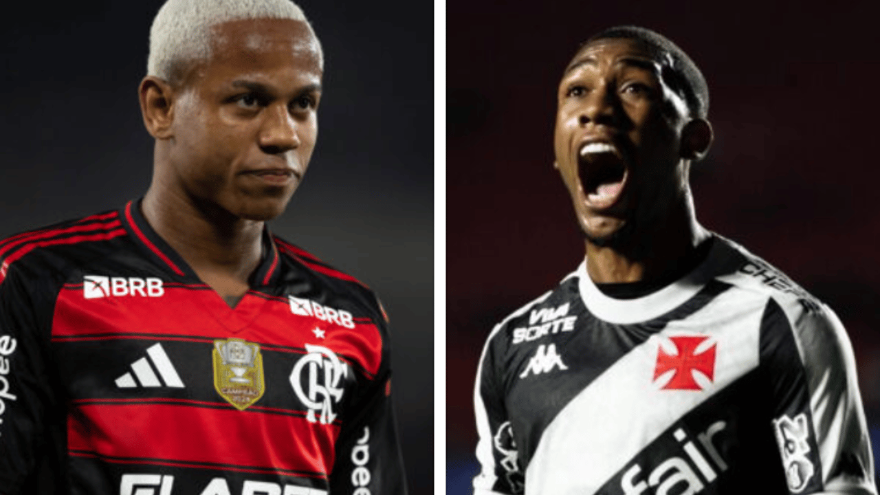 Comparação Entre Jogadores de Flamengo e Vasco Feita Por Torcedores: Wallace Yan x Rayan