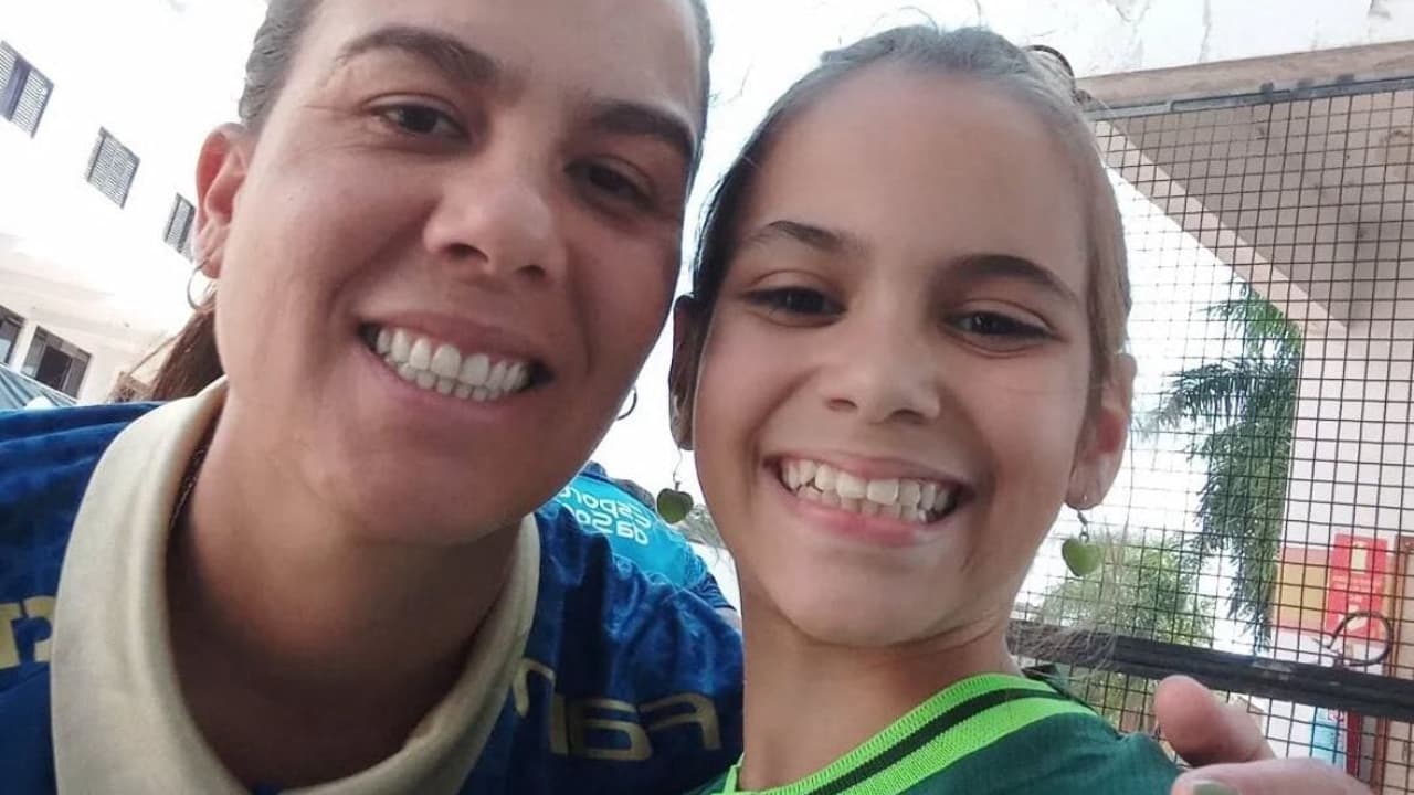 Sonho de futura jogadora: Fã de Laís Estevam e Camilla Orlando.