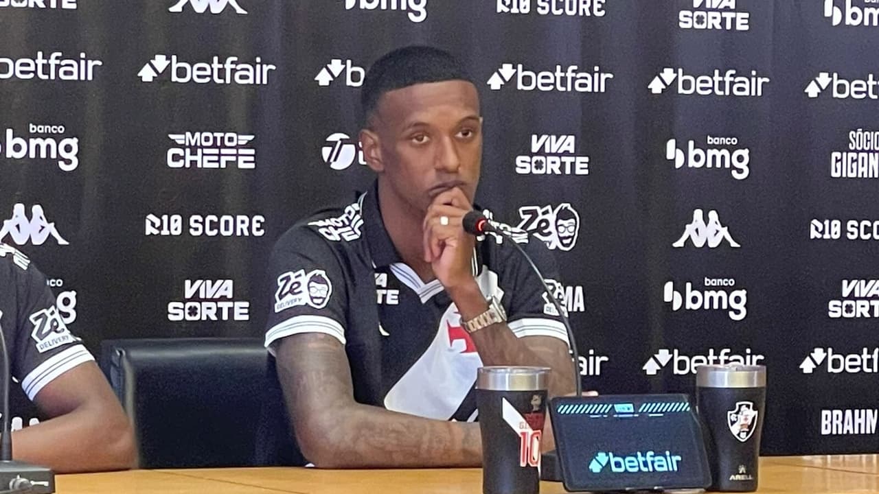 Robert Renan destaca importância de Diniz em seu acordo com o Vasco: 'Me ligava muito'