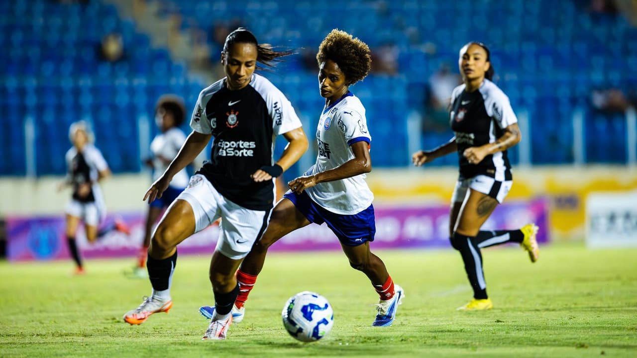 Corinthians disponibiliza ingressos para confronto contra Bahia no Brasileirão Feminino.