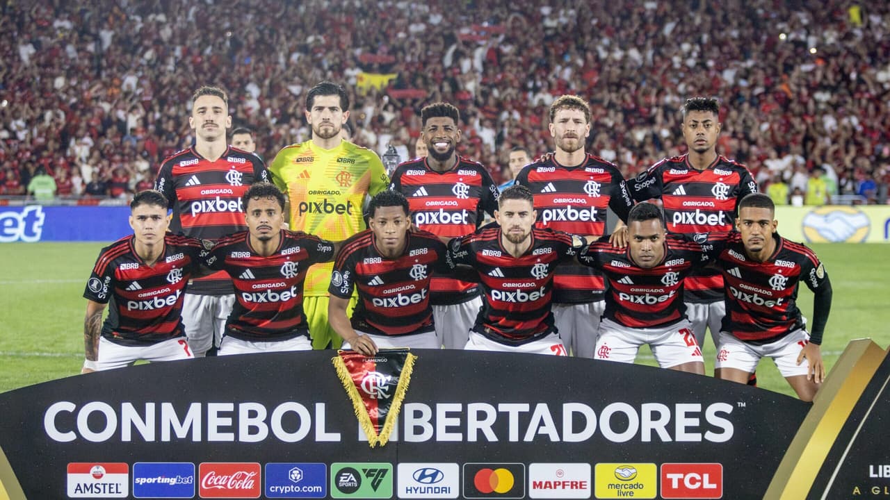 Flamengo busca histórica classificação rumo ao tetra da Libertadores no Beira-Rio.