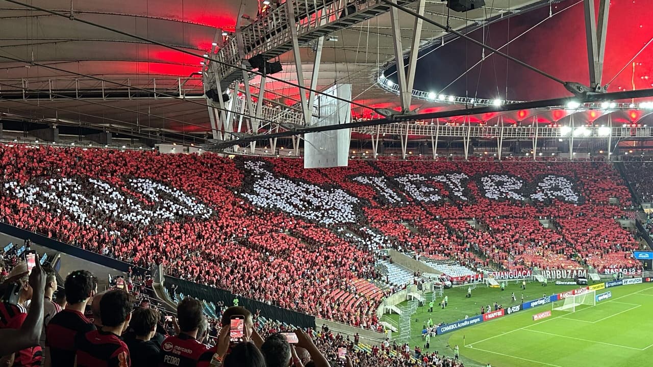 Ingressos quase esgotados para jogo de ida entre Flamengo e Internacional.