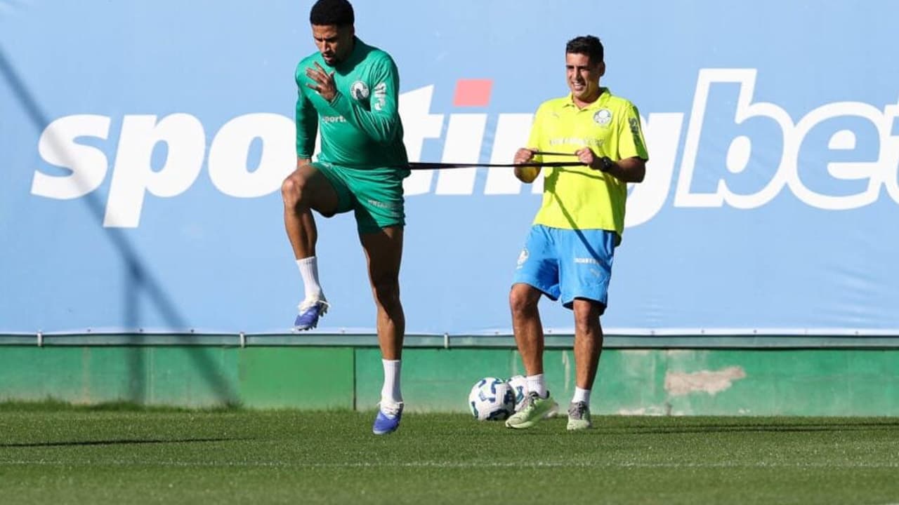 Murilo inicia transição física e Palmeiras segue preparação para jogo no Brasileirão.