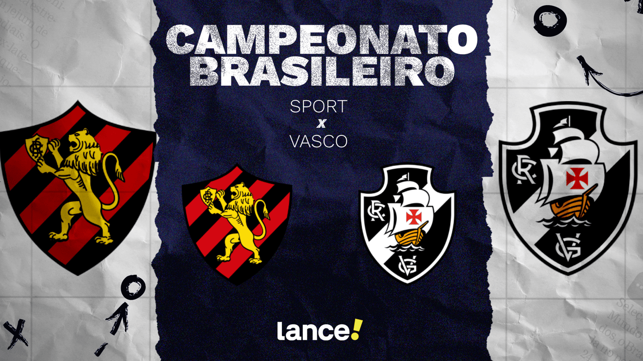 Sport x Vasco: onde assistir, horário e prováveis escalações