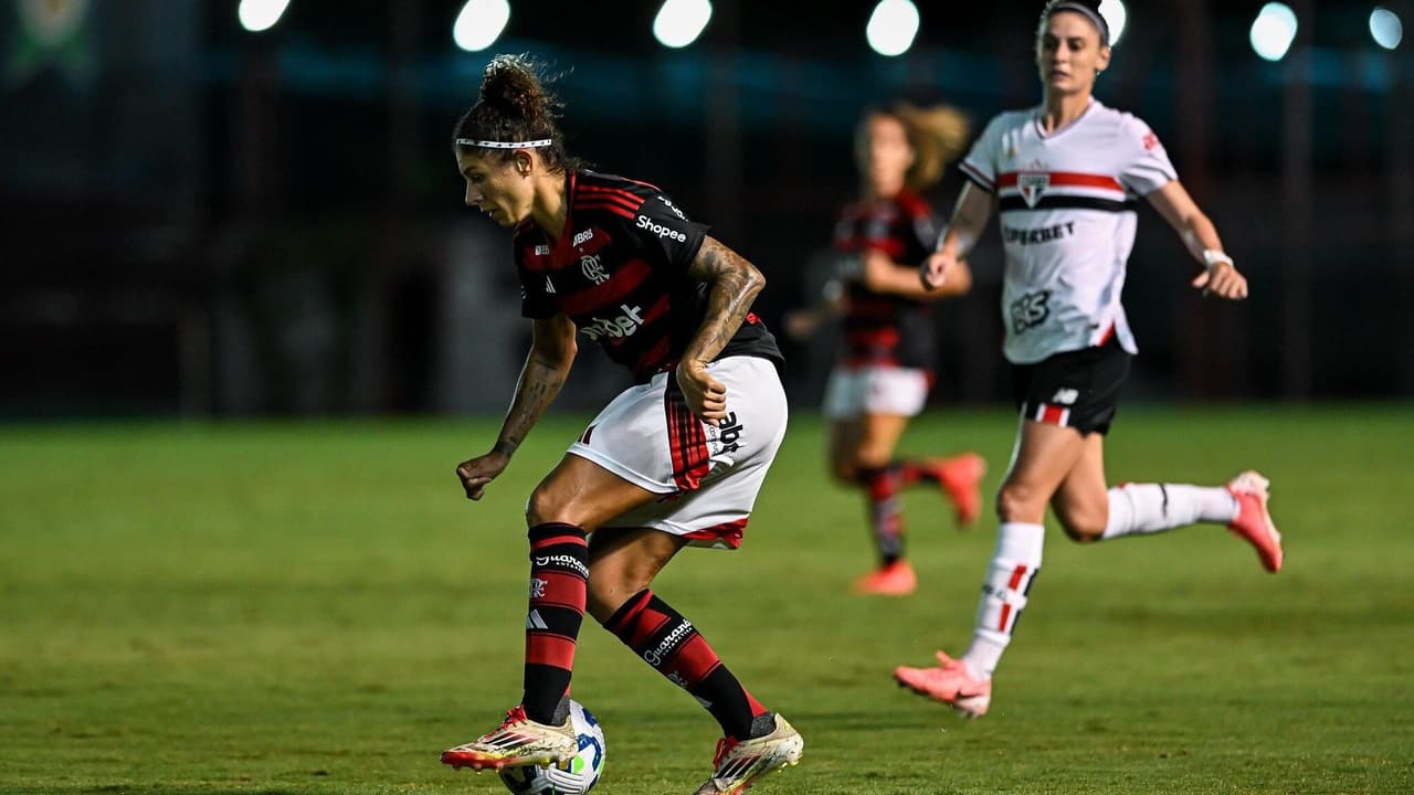 São Paulo e Flamengo definem escalações para a semifinal da Copa do Brasil Feminina