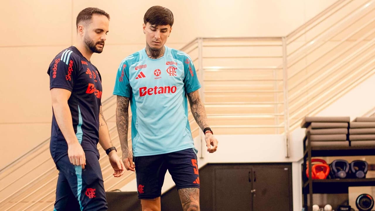 Pulgar mostra confiança em retorno aos gramados com Flamengo e diz estar perto