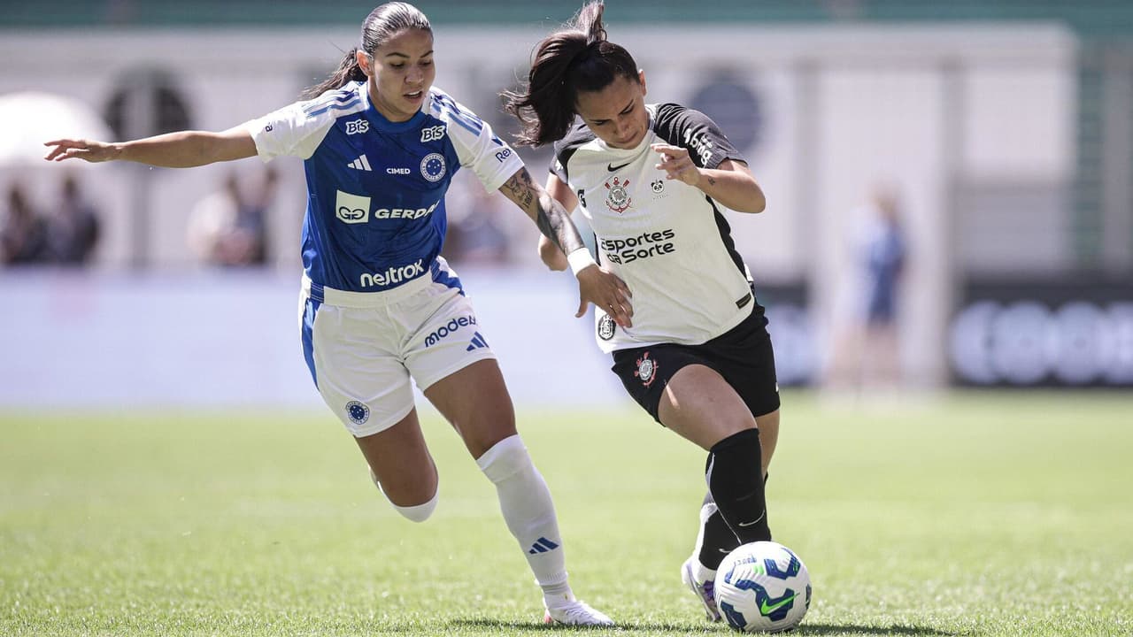Decisão do Brasileirão Feminino: prorrogação em caso de empate entre Corinthians e Cruzeiro