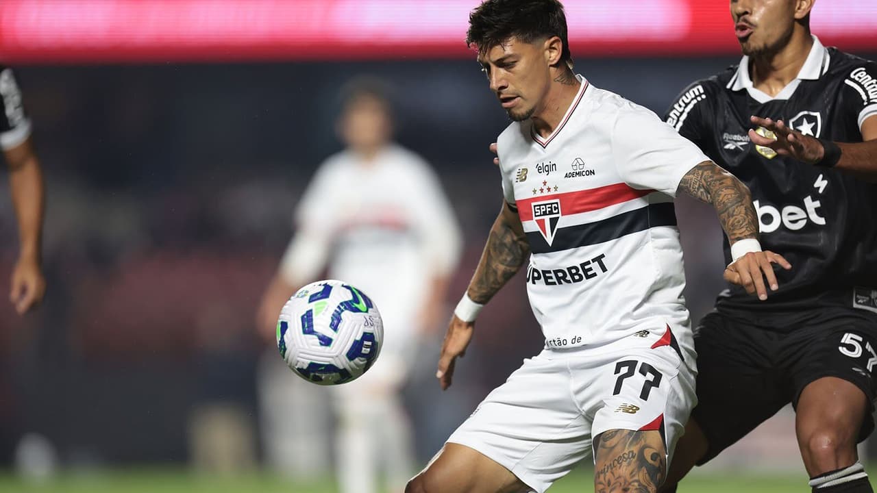 Rigoni comenta lance após São Paulo x Botafogo: 'Muito perto'