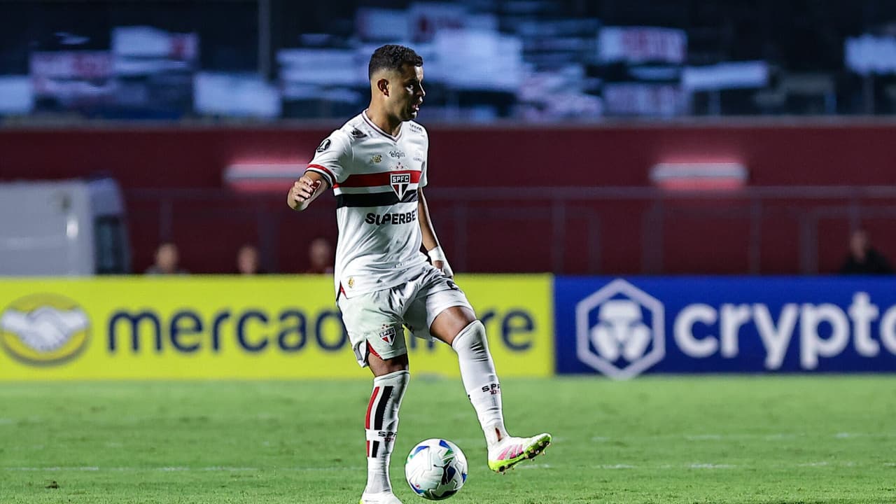 São Paulo pode ter retorno de jogador totalmente recuperado