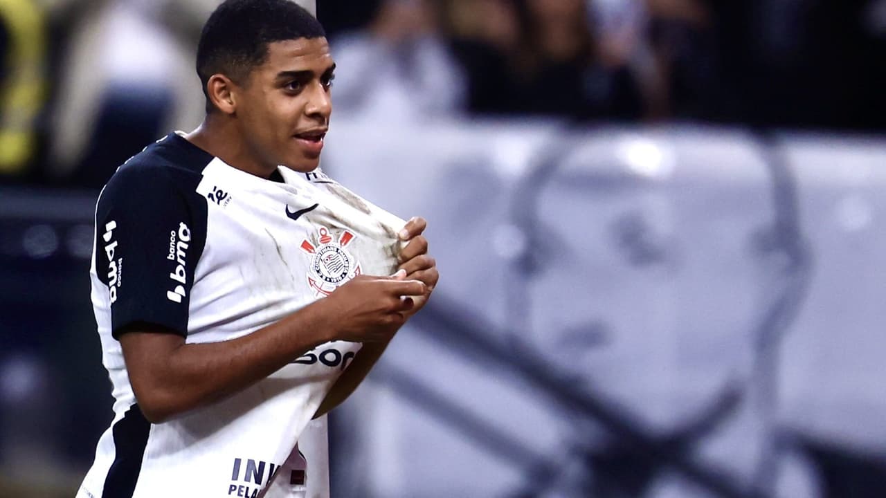 Gui Negão, do Corinthians, brilha no ranking de jovens talentos da Série A