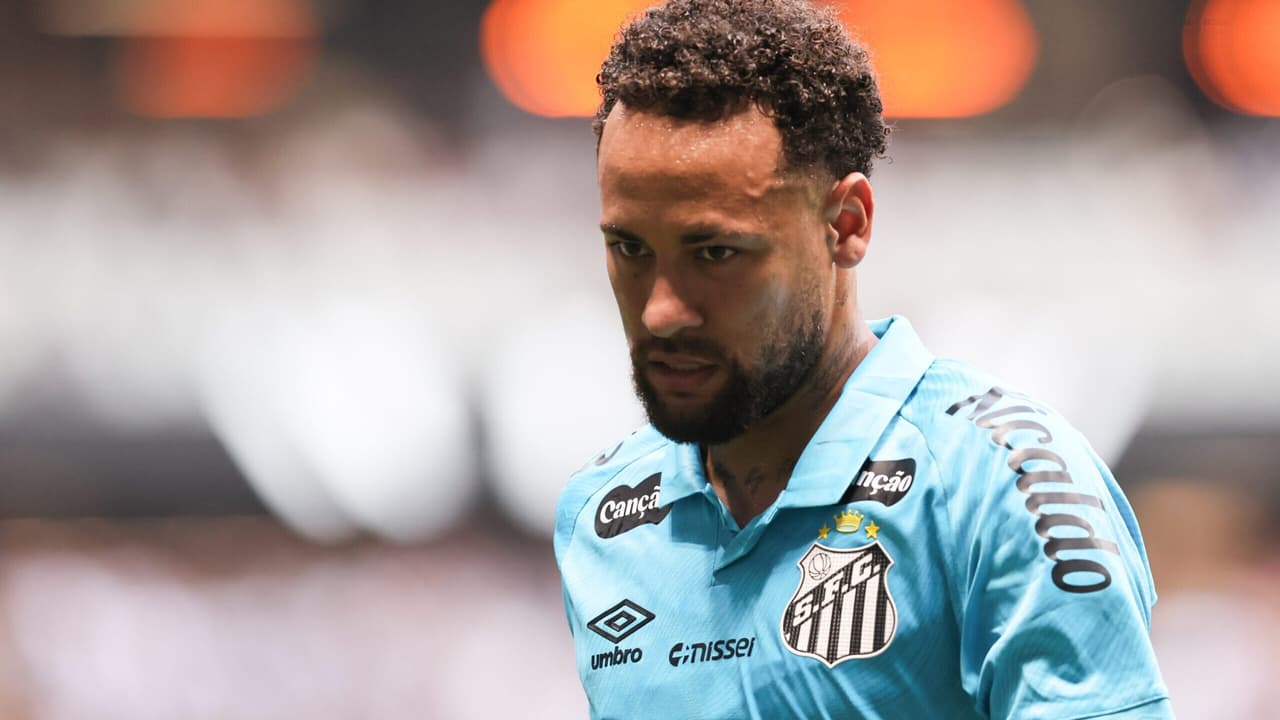 Neymar é dúvida para o clássico do Santos contra o São Paulo