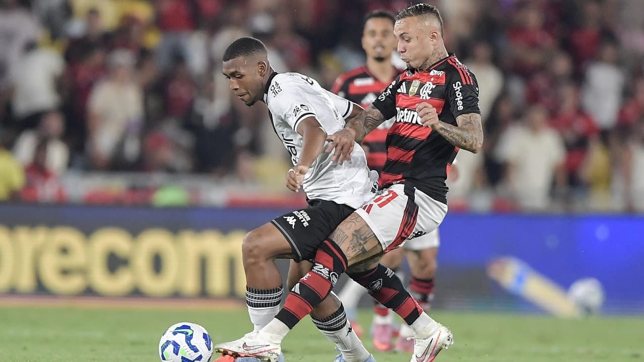 Flamengo e Vasco empatam em duelo emocionante no Maracanã