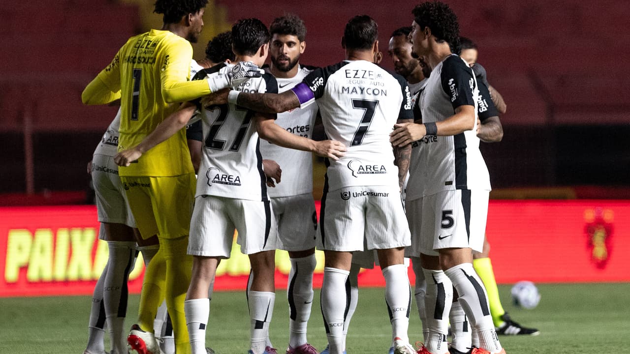 Corinthians registra baixo desempenho contra times na zona de rebaixamento do Brasileirão