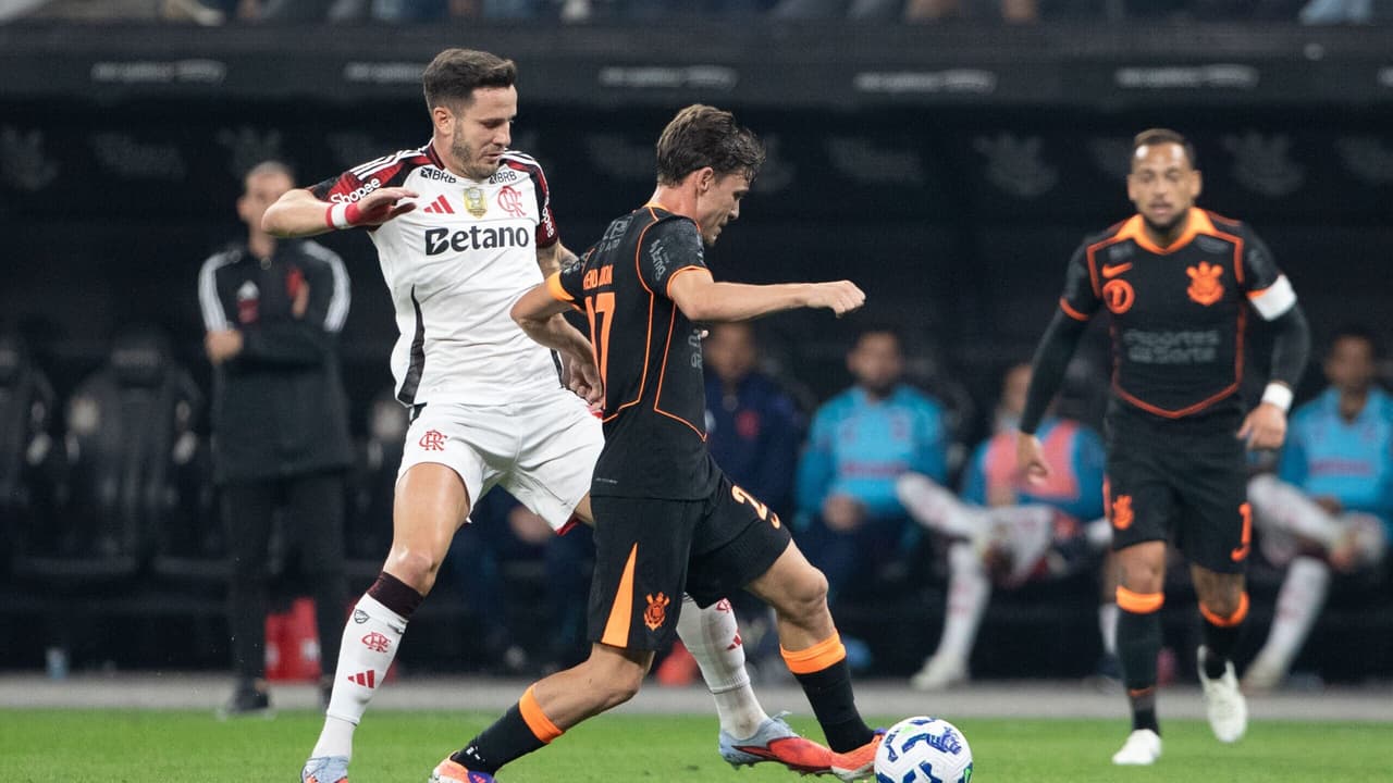 Clássico entre Corinthians e Flamengo é derrotado na TV; veja os números