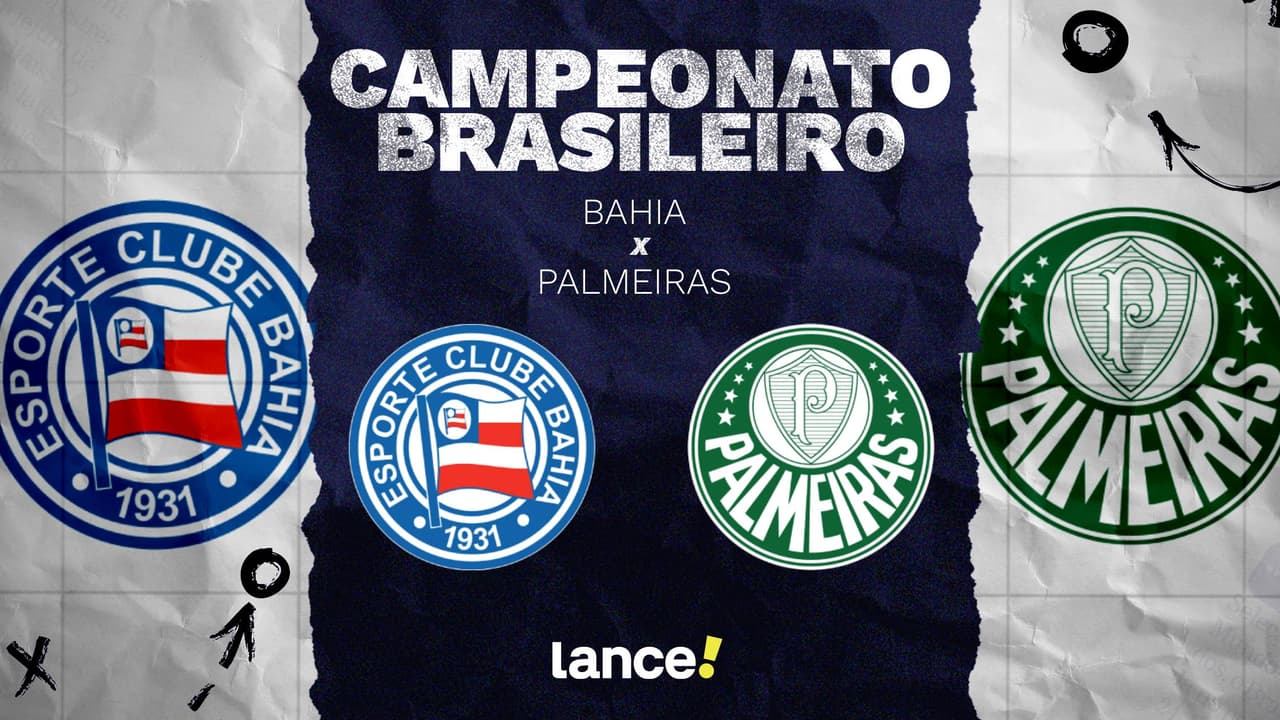 Bahia x Palmeiras: onde assistir ao vivo e prováveis escalações