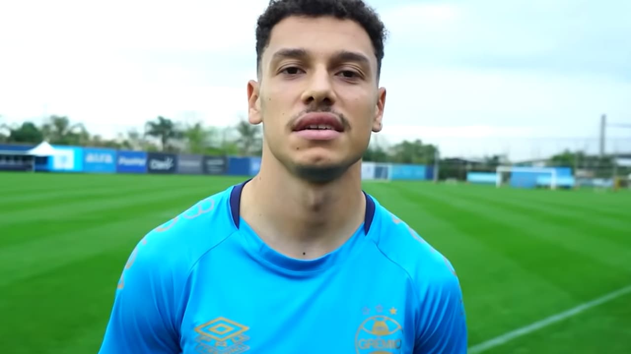 As primeiras palavras de Enzo como jogador do Grêmio