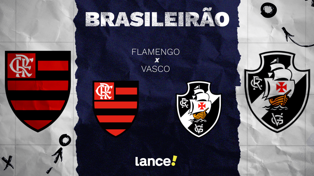 Clássico dos Milhões: Fla x Vasco ao vivo! Saiba onde assistir, horário e escalações do Brasileirão