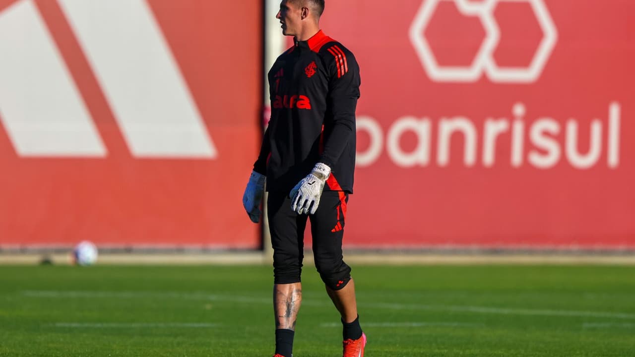 Internacional perde goleiro por lesão pela terceira vez no ano