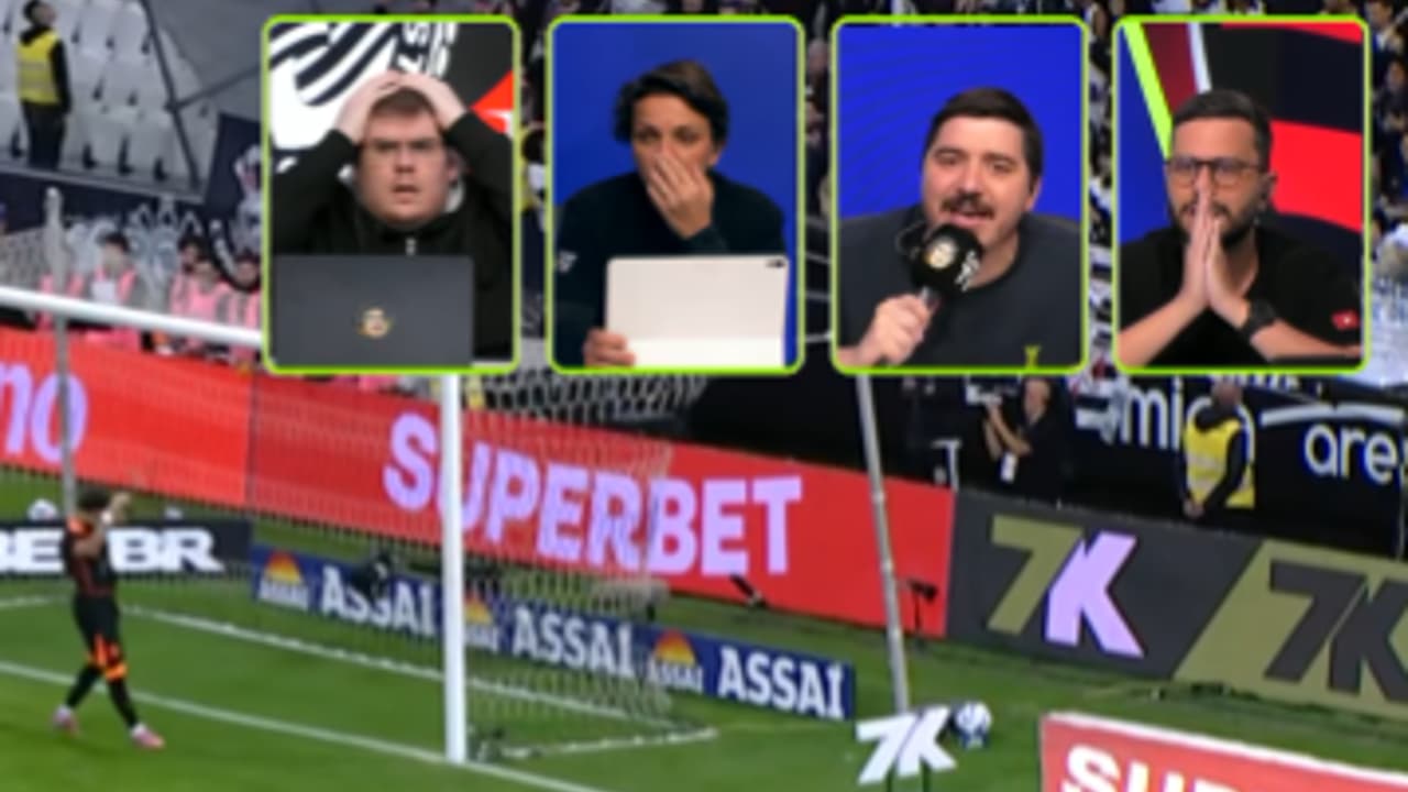 Yuri Alberto perde pênalti incrível contra Flamengo no estádio do Corinthians