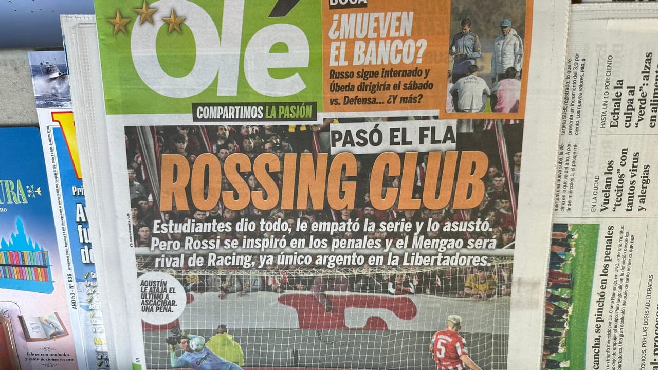 Flamengo toma capa de jornais argentinos; confira a repercussão local