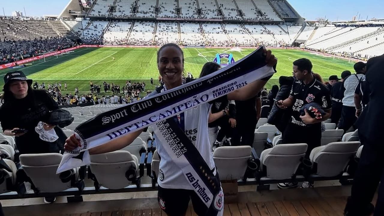 Thaís Ferreira destaca apoio da torcida do Corinthians após gol decisivo do título