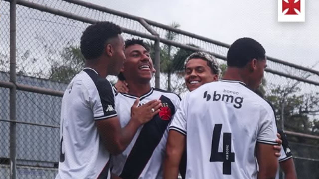 Melhores momentos: Vasco goleia Flamengo no sub-20