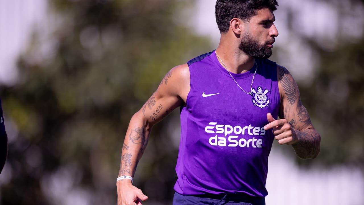 Yuri Alberto retorna aos treinos antecipadamente com o Corinthians