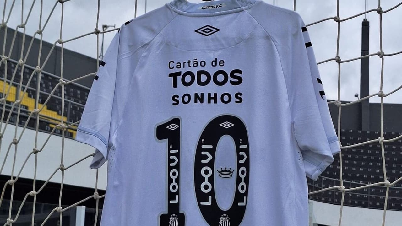 Santos promove troca de patrocinador na camisa; entenda