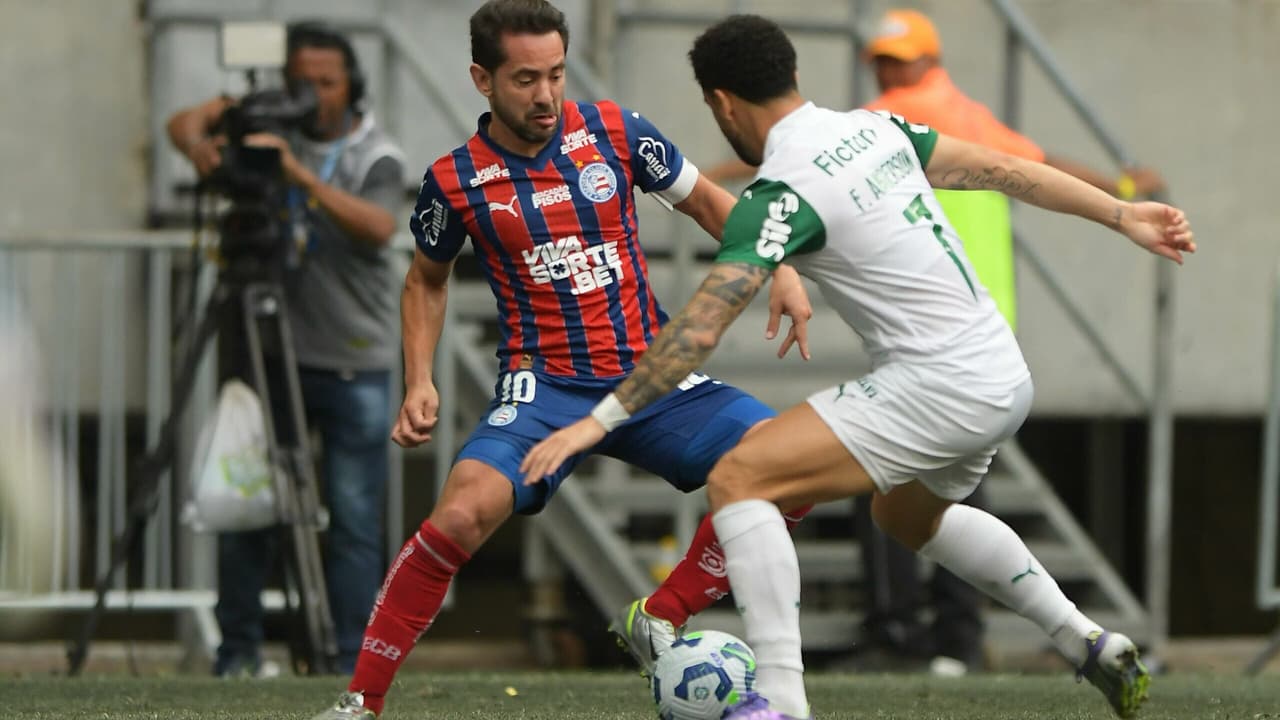 Palmeiras sofre com lesões de titulares no primeiro tempo contra o Bahia