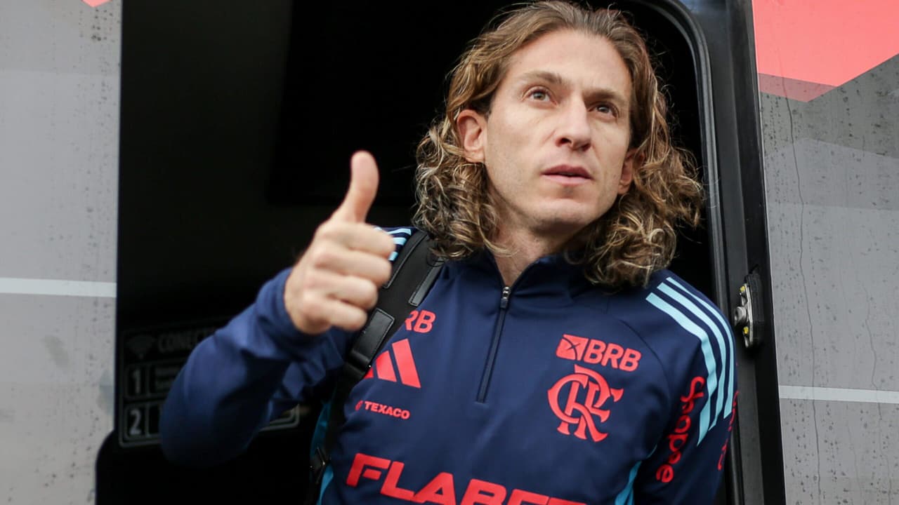 Filipe Luís destaca força total do Flamengo para o clássico contra o Vasco