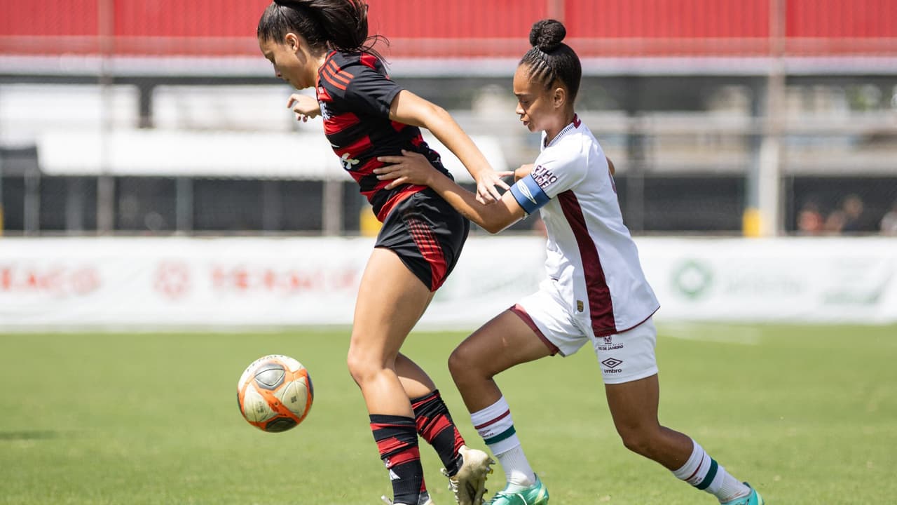 Flamengo e Fluminense ficam no empate na primeira partida da final do Carioca Sub-20
