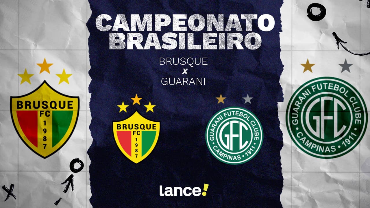 Brusque x Guarani: onde assistir ao vivo, horário e prováveis escalações