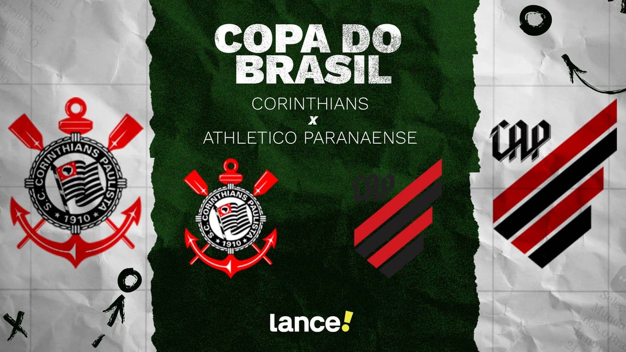 Corinthians e Athletico: transmissão, horário e escalações da Copa do Brasil