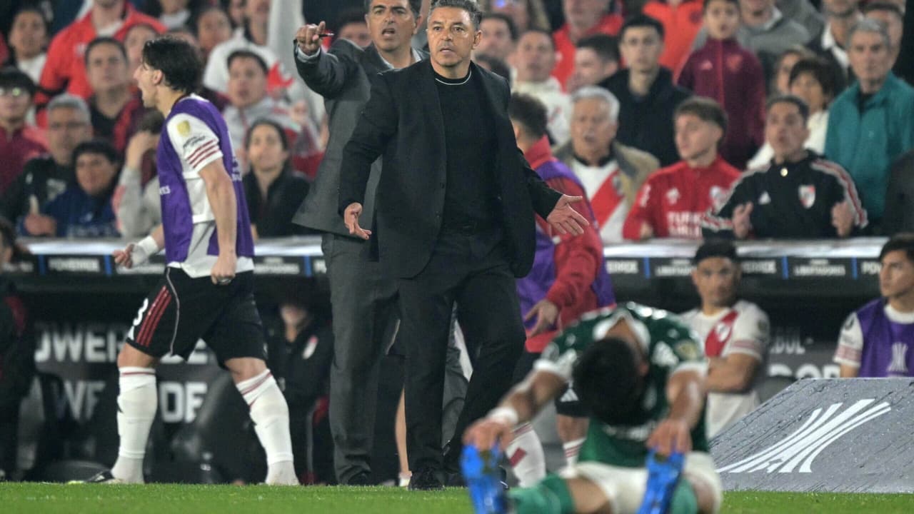 Técnico do River Plate afirma que classificação contra o Palmeiras é viável