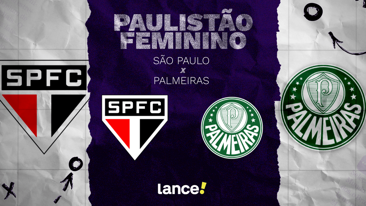 São Paulo e Palmeiras se enfrentam: como assistir e escalações no Paulistão Feminino