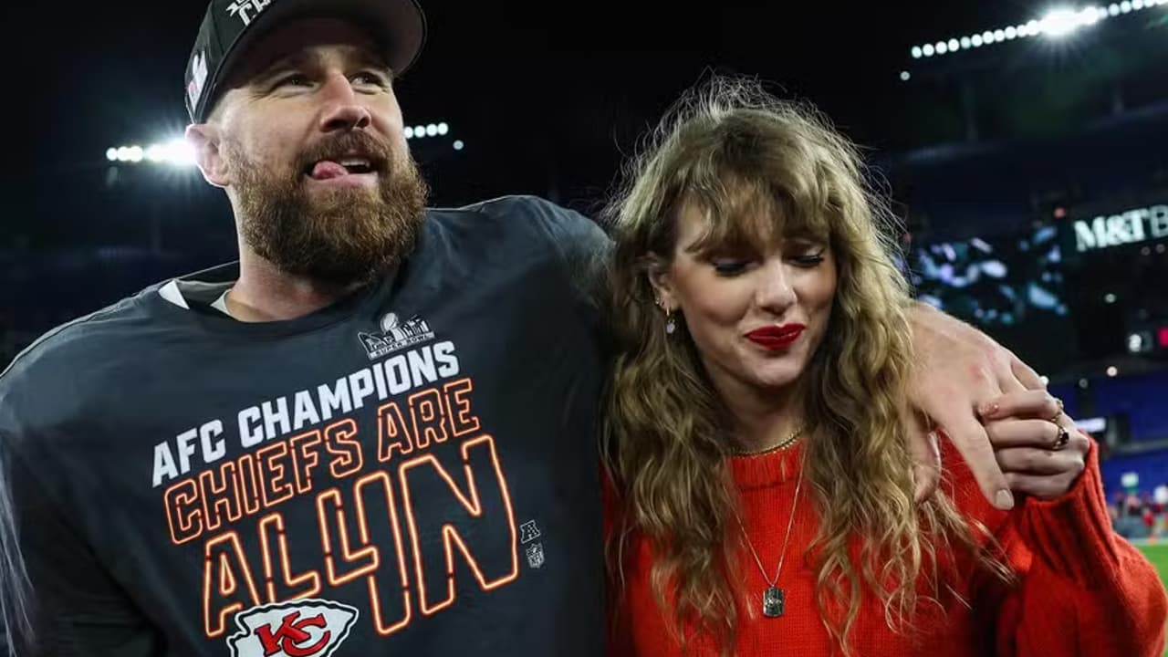 Taylor Swift prestigia jogo do marido no estádio do Corinthians pela NFL