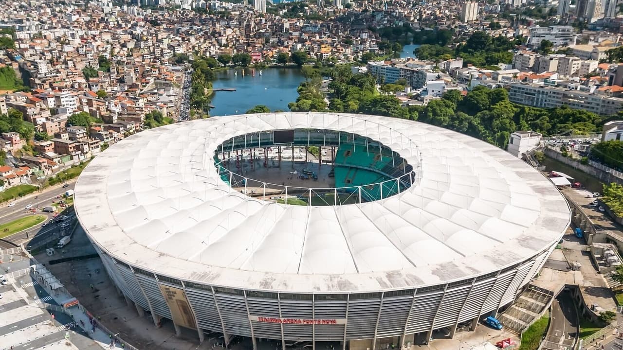 Arena Fonte Nova se prepara intensivamentepara o duelo entre Bahia e Flamengo